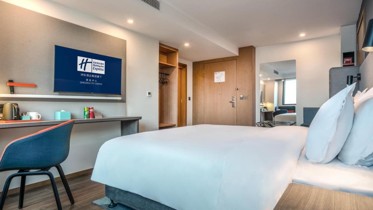 Holiday Inn Express Qingdao City Center By Ihg ภายนอก รูปภาพ