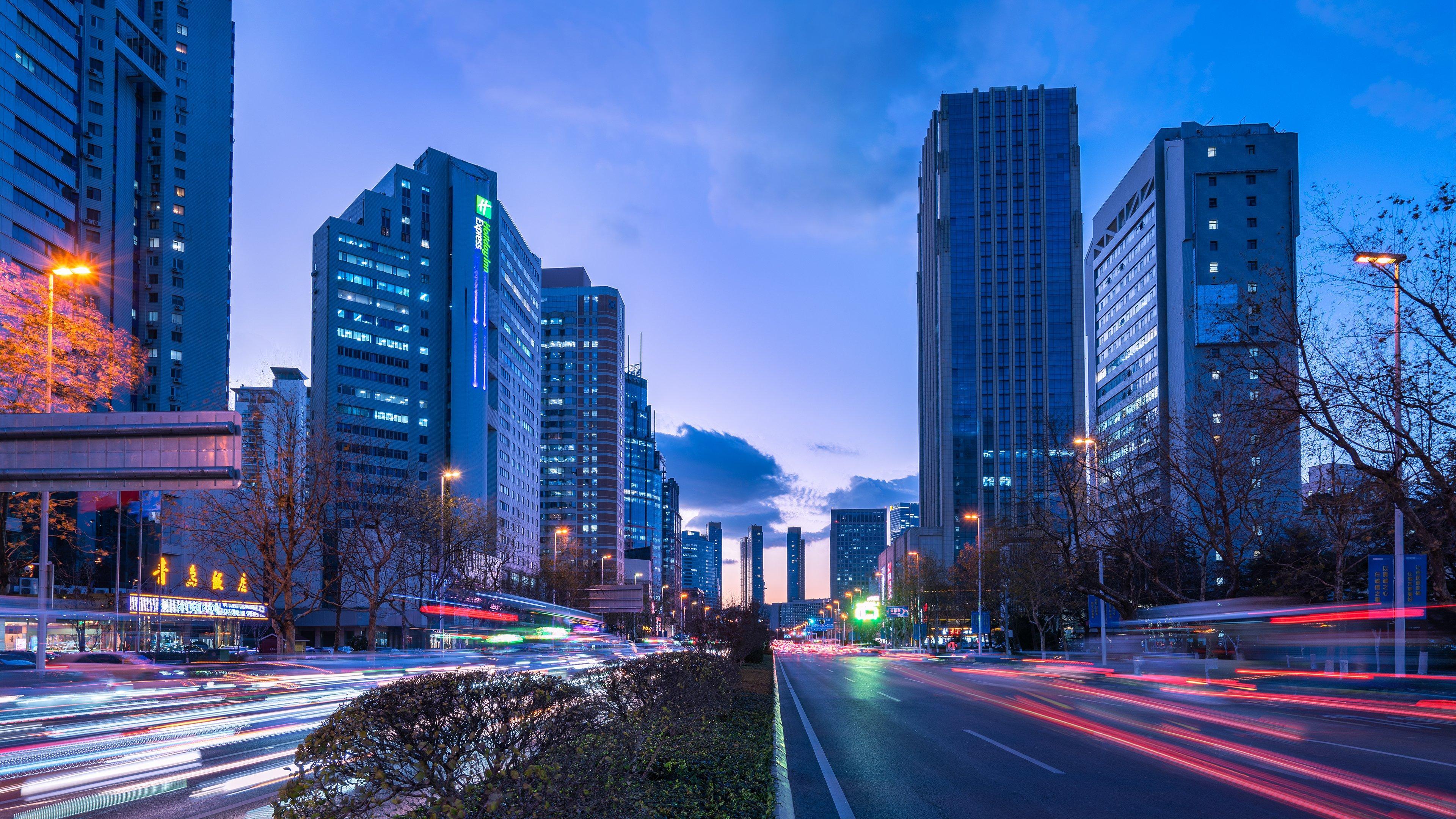 Holiday Inn Express Qingdao City Center By Ihg ภายนอก รูปภาพ